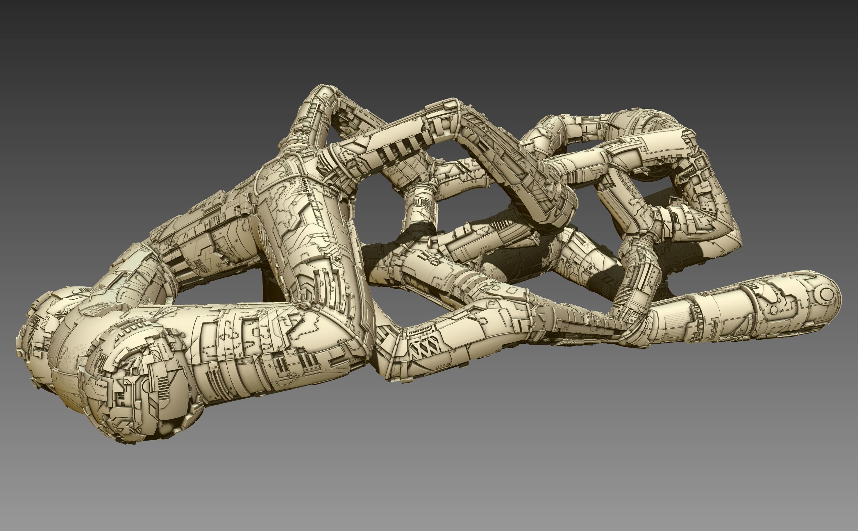 space equipment node 00137 3D model_7