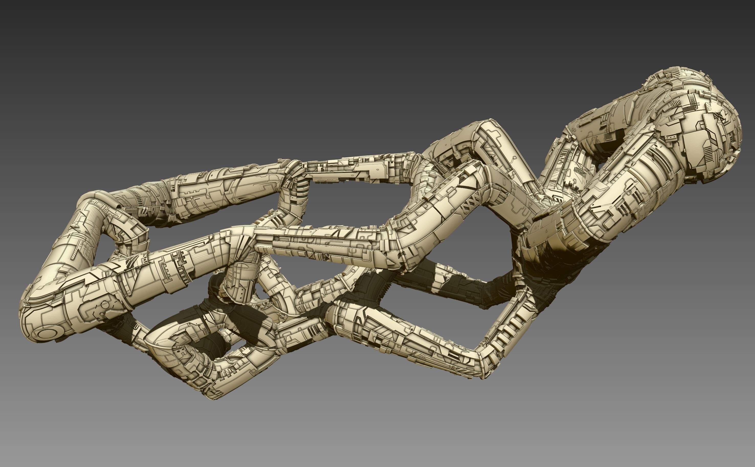 space equipment node 00137 3D model_16