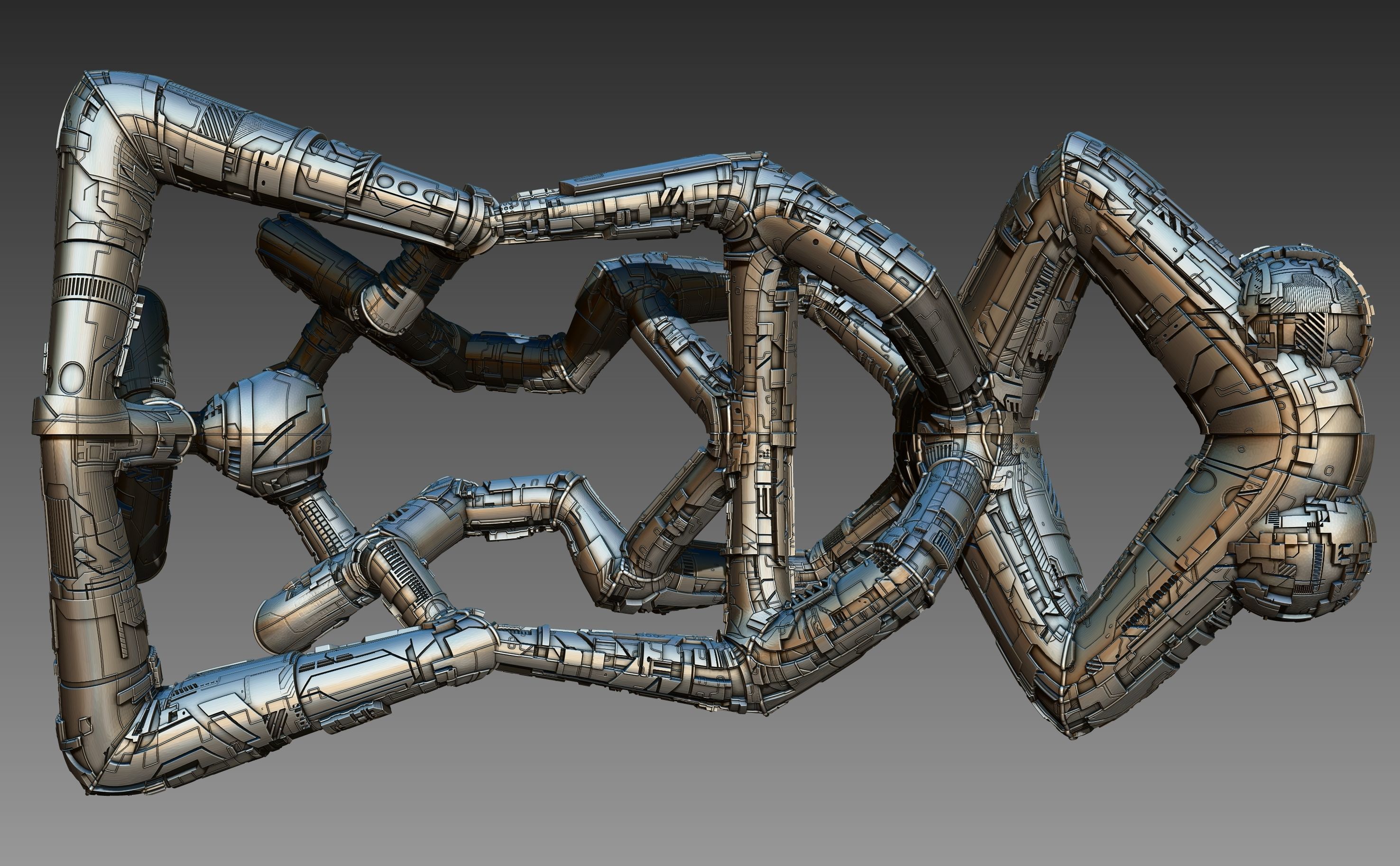 space equipment node 00137 3D model_12