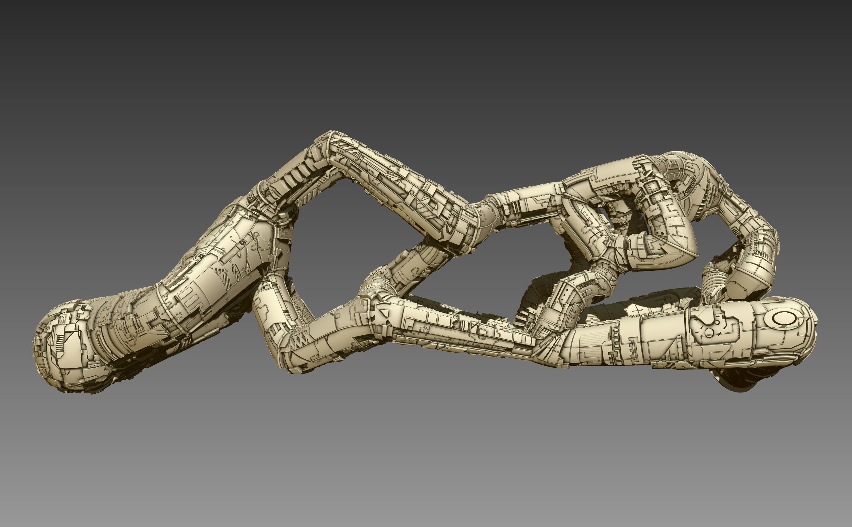 space equipment node 00137 3D model_4