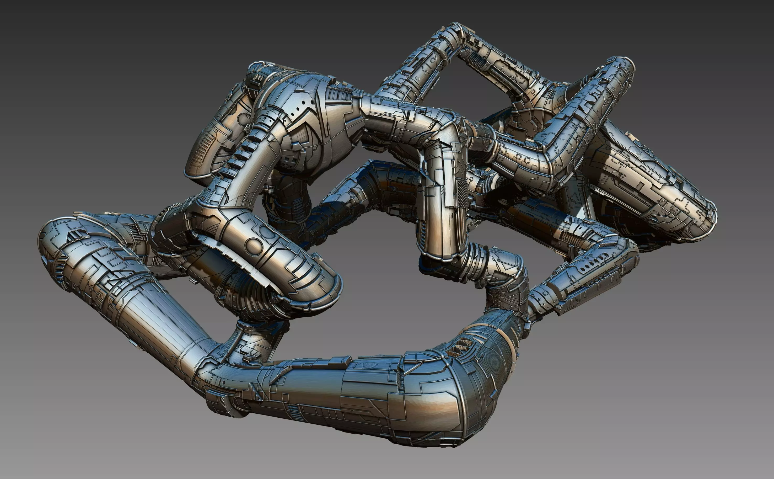 space equipment node 00137 3D model_0