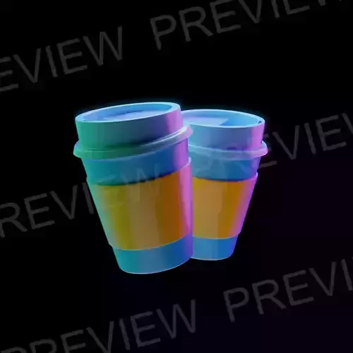 Animated HD Coffee Icon