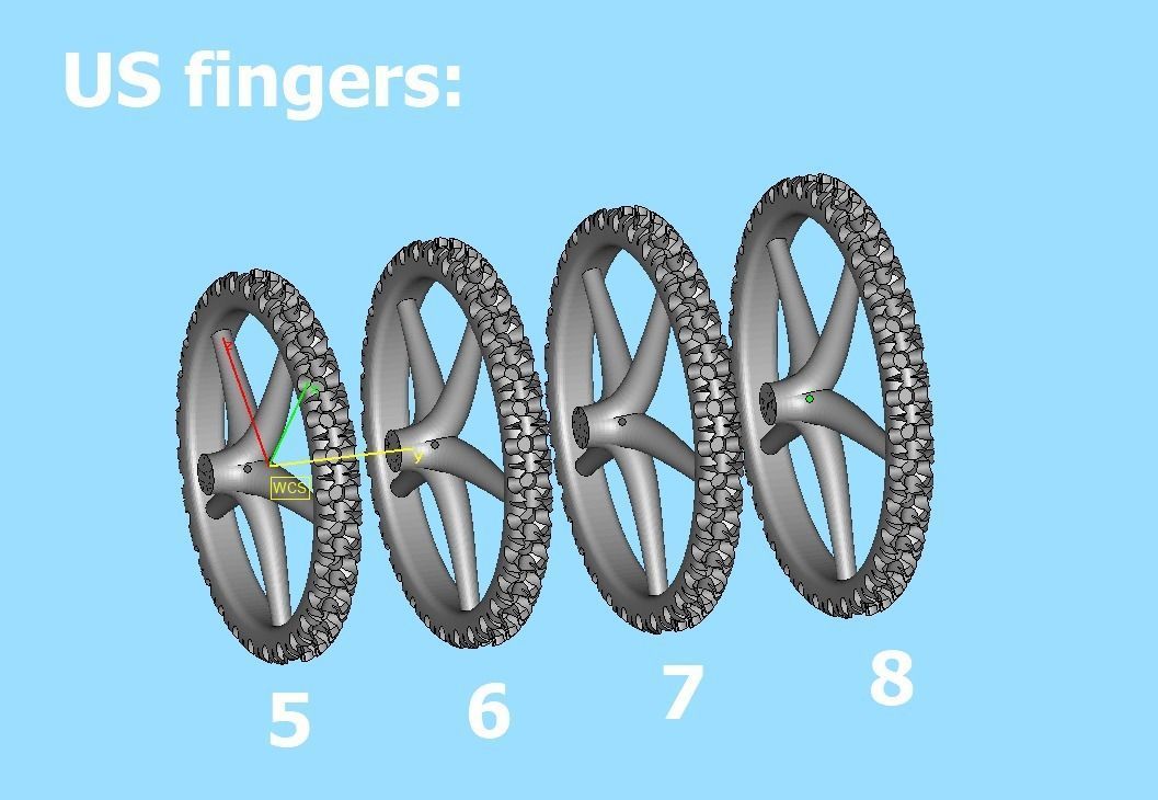 Diamond  Full Eternity Ring French Pave Setting 3Dmodels 3D print model_11