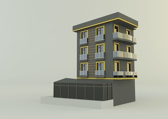 building 652 3D model