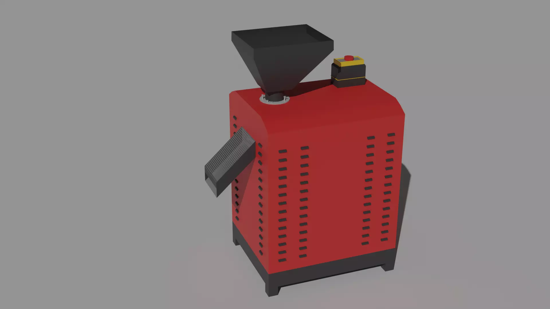 Low Poly Pellet Machine Free low-poly 3D model