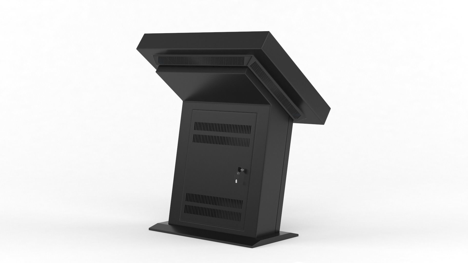 Electronic Kiosk 3D model_4
