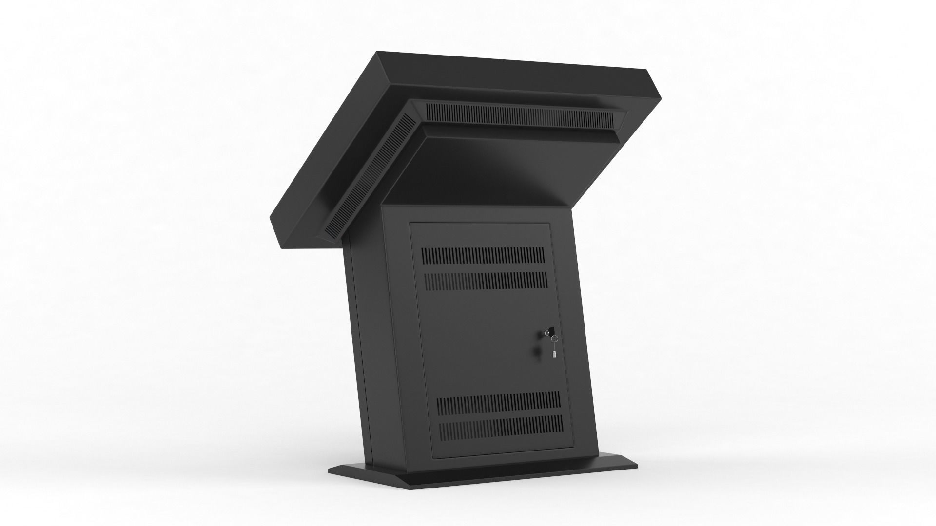 Electronic Kiosk 3D model_3
