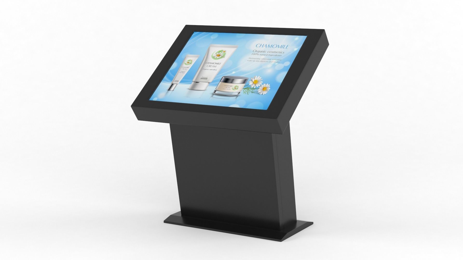 Electronic Kiosk 3D model_2
