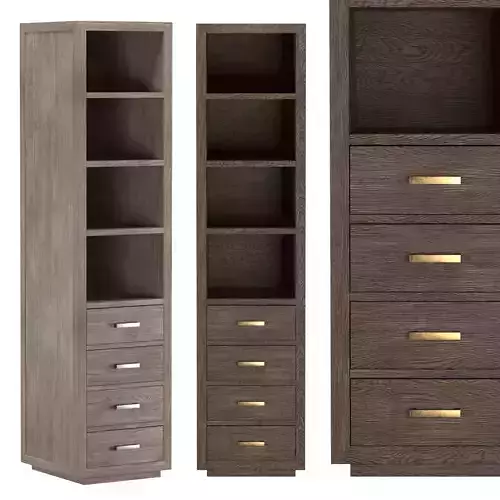 KEMPTON 84 BATH CABINET 3D model