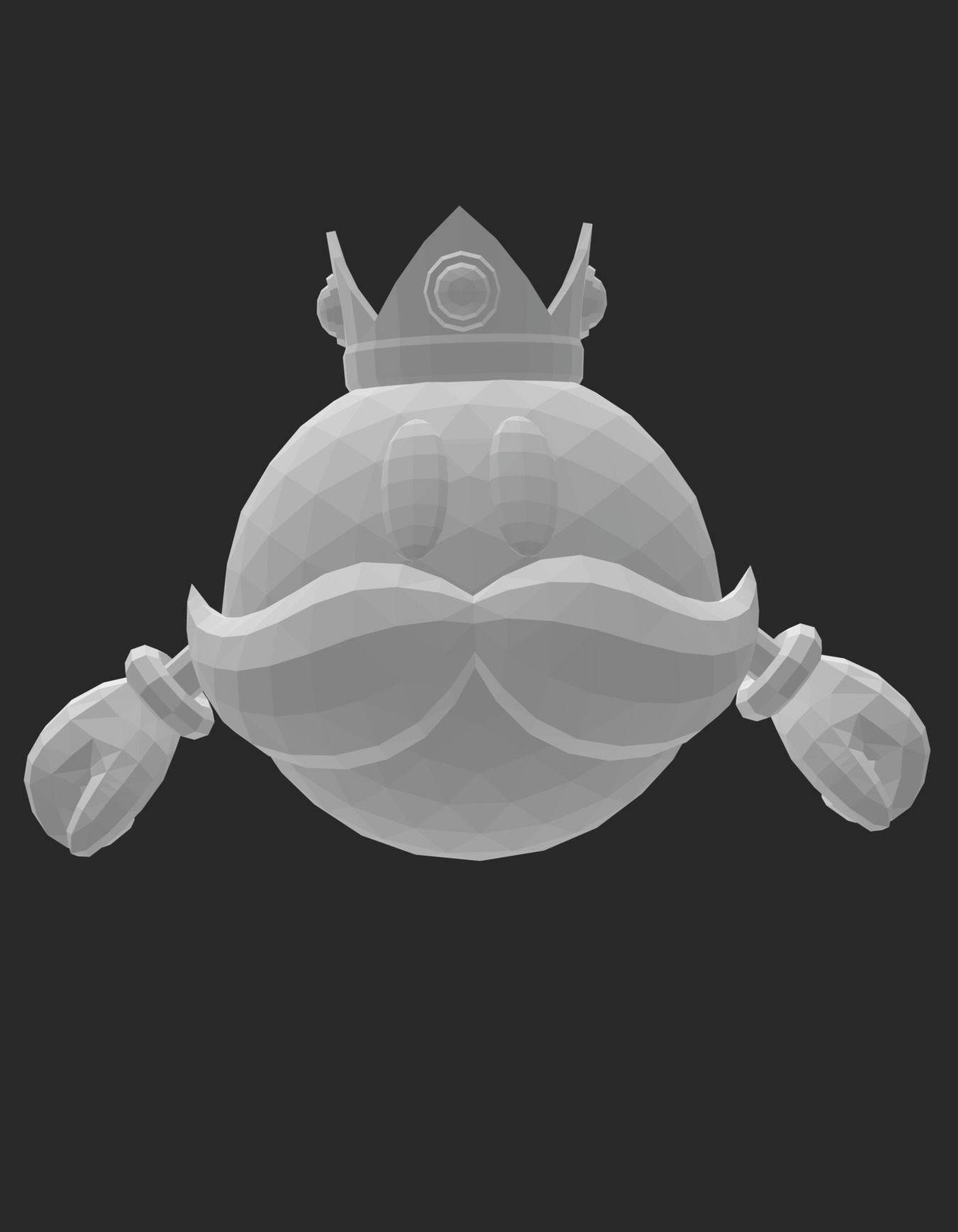 King Bob Omb 3D print model_1