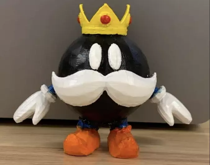 King Bob Omb 3D print model_0
