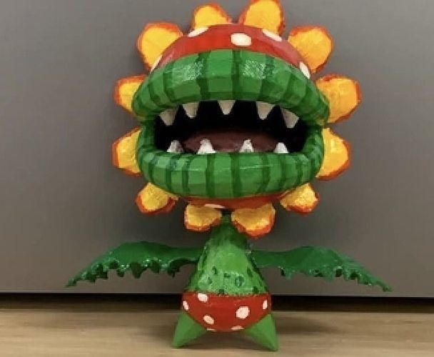 Petey Piranha 3D print model