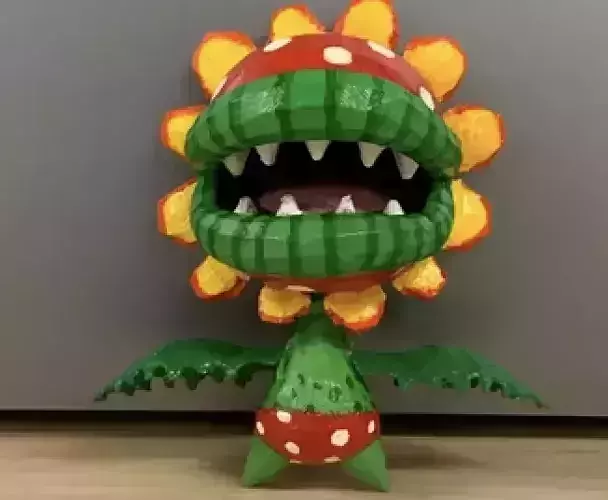 Petey Piranha 3D print model