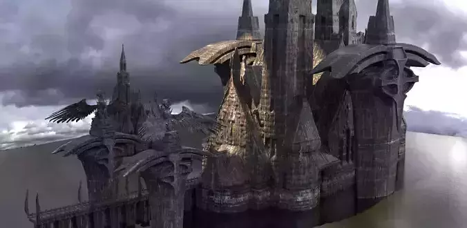 League of legends Inspired Castle gate City 1