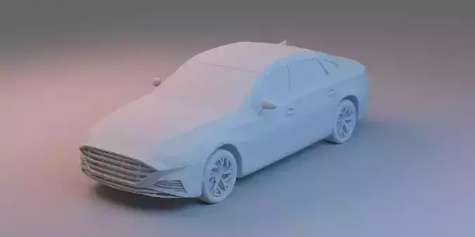 Hyundai Sonata 2020 3D print model