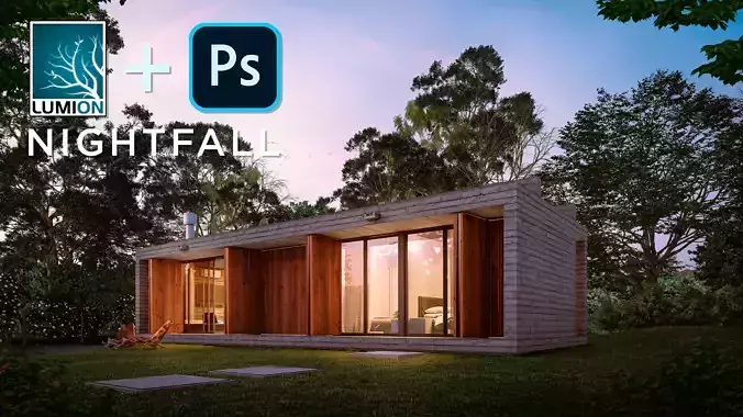 Nightfall Effect - Lumion and Photoshop