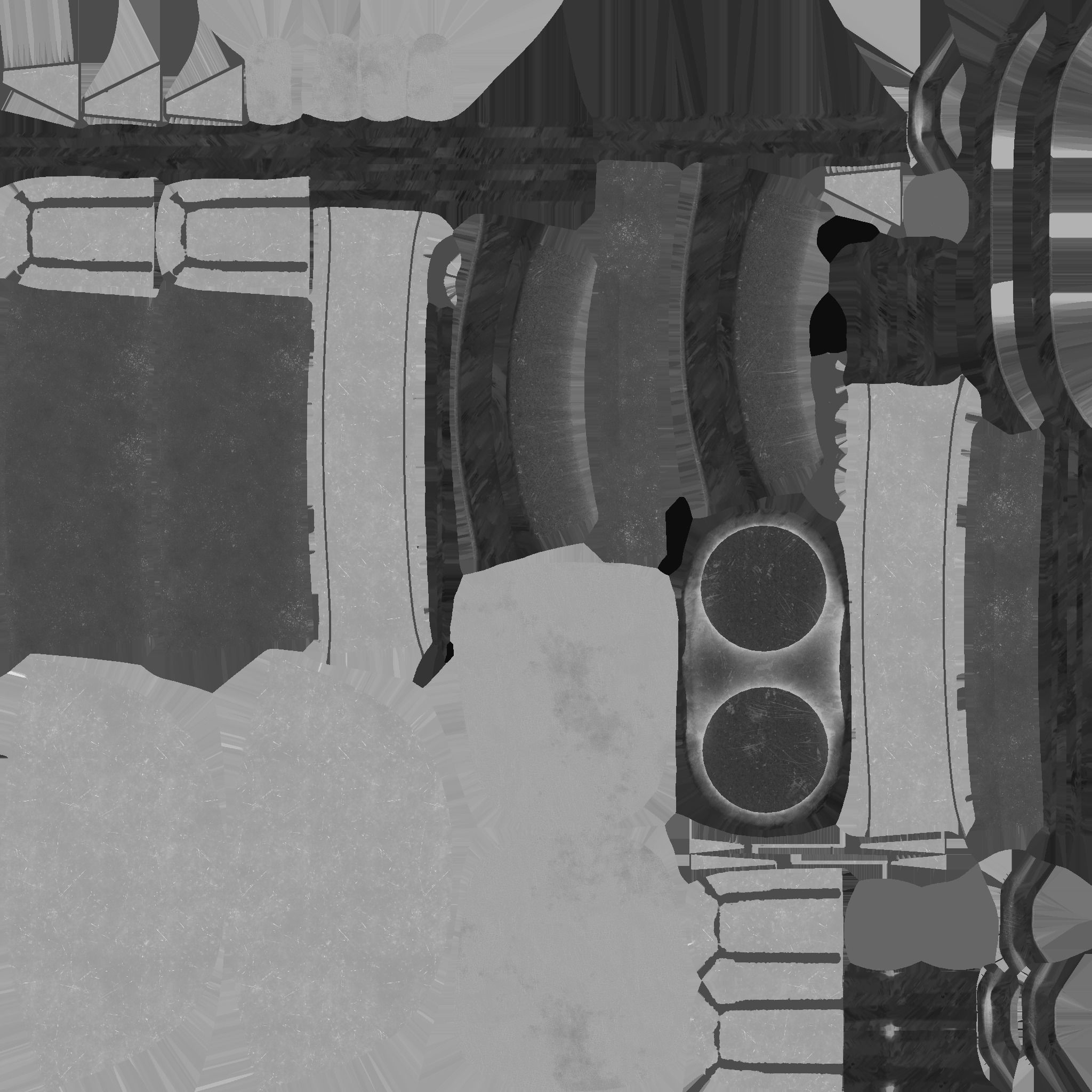 Jetpack C07 Red Steel - SciFi Character Design Free low-poly 3D model_25