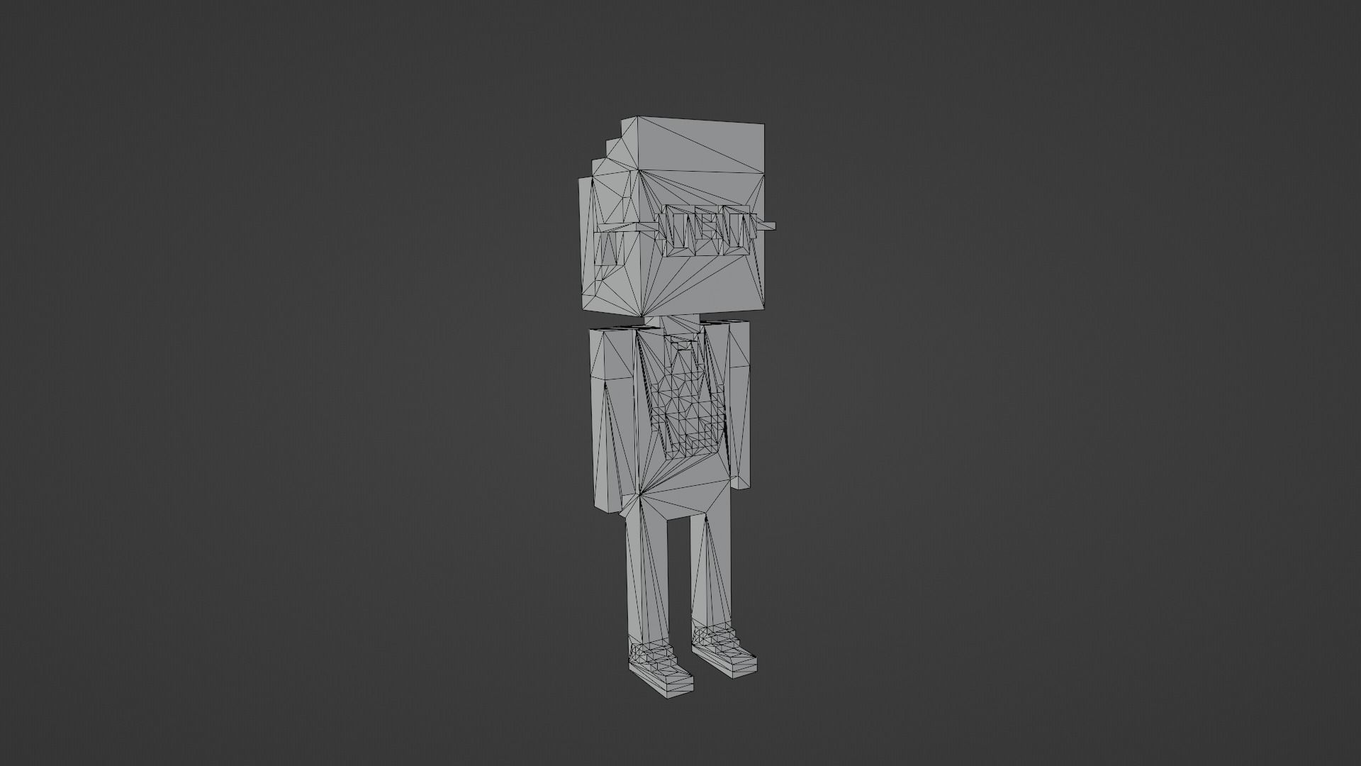 NFT Voxel Character Low-poly 3D model_15