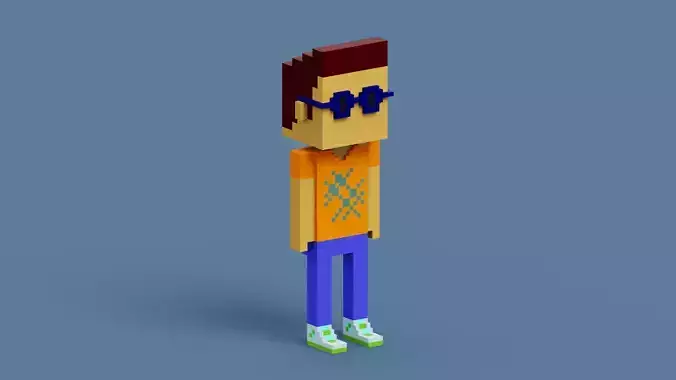 NFT Voxel Character
