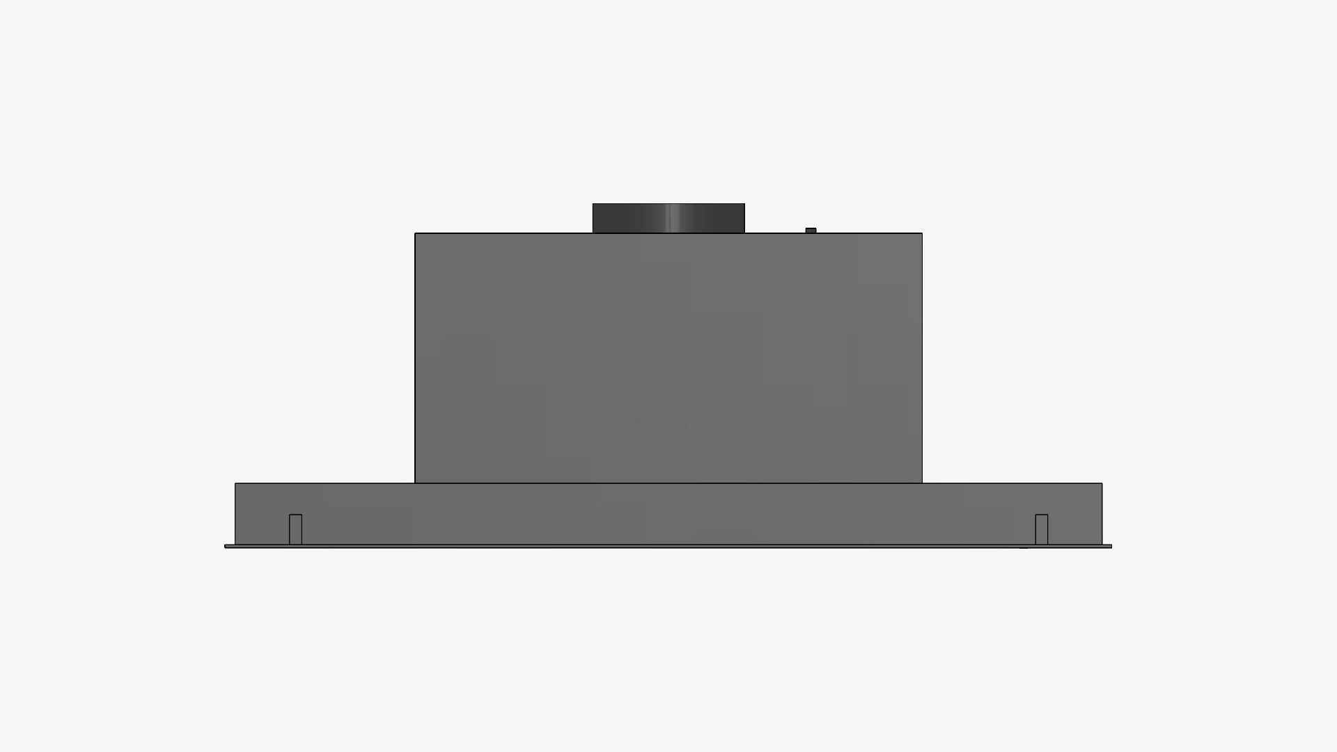 Rangehood - Modern - Built-In - Appliance 084 Low-poly 3D model_3