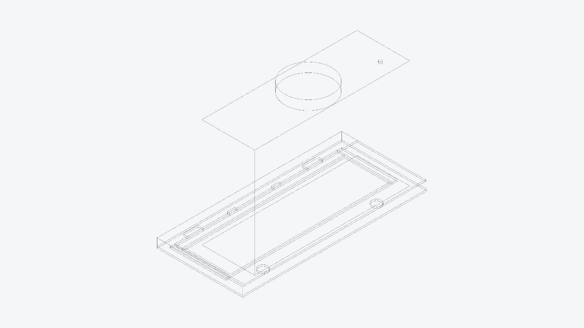 Rangehood - Modern - Slide Out - Appliance 091 Low-poly 3D model_2