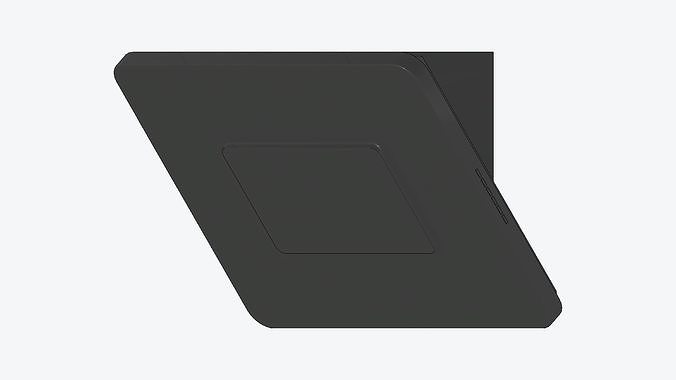 Rangehood - Modern - Wall Mounted - Appliance 105 Low-poly 3D model