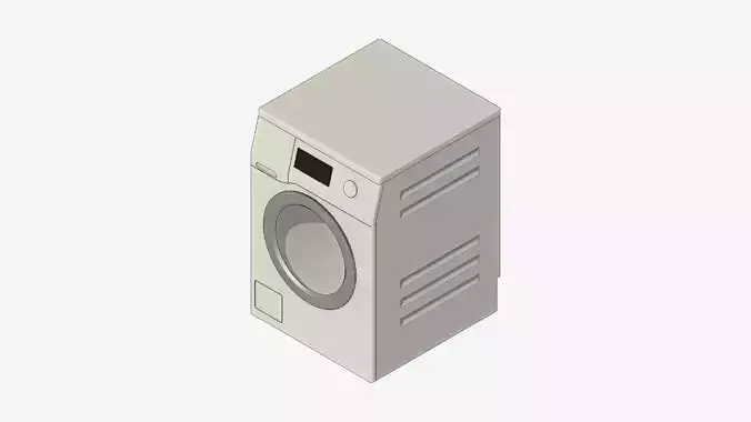 Washing Machine - Modern - Appliance 143