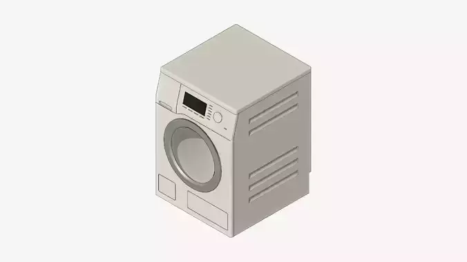 Washing Machine - Modern - Appliance 145