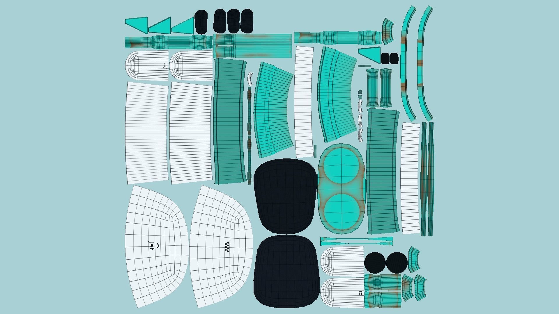 10 Jetpacks C Collection - SciFi Character Design _80