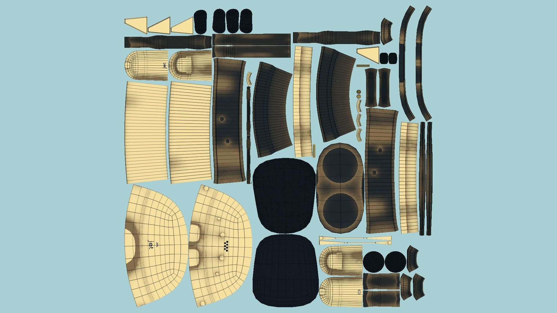 10 Jetpacks C Collection - SciFi Character Design _79