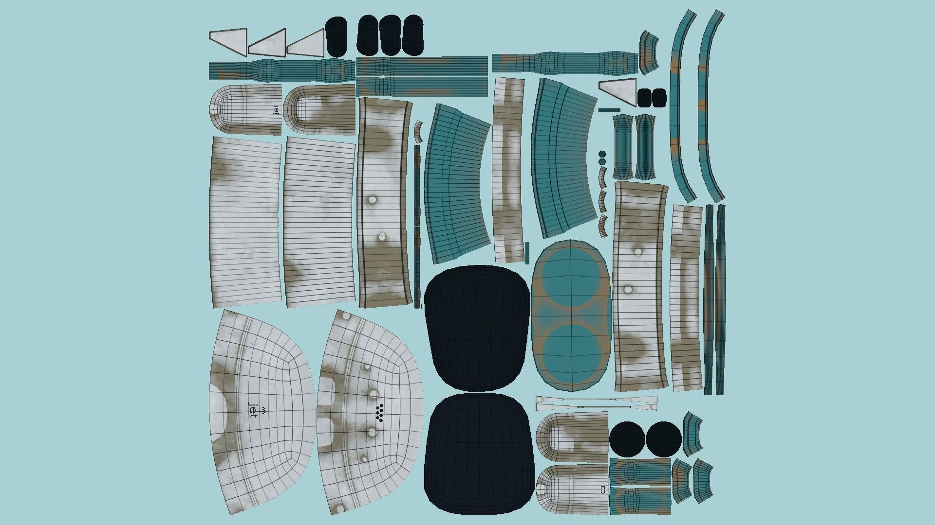 10 Jetpacks C Collection - SciFi Character Design _78