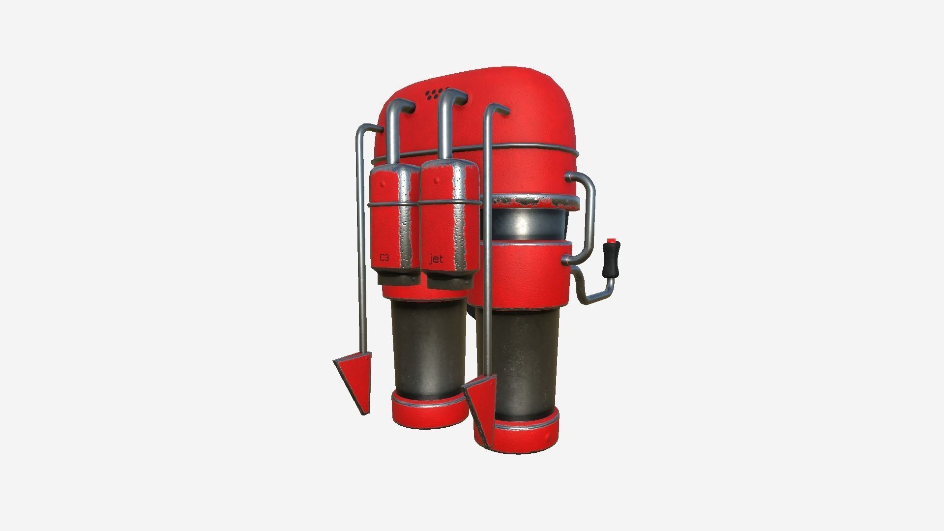 10 Jetpacks C Collection - SciFi Character Design _45