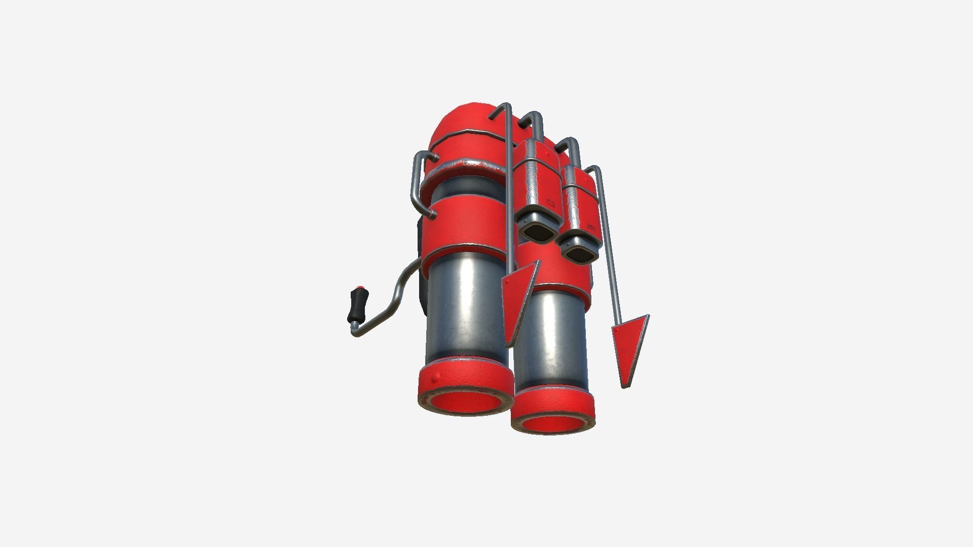 10 Jetpacks C Collection - SciFi Character Design _34