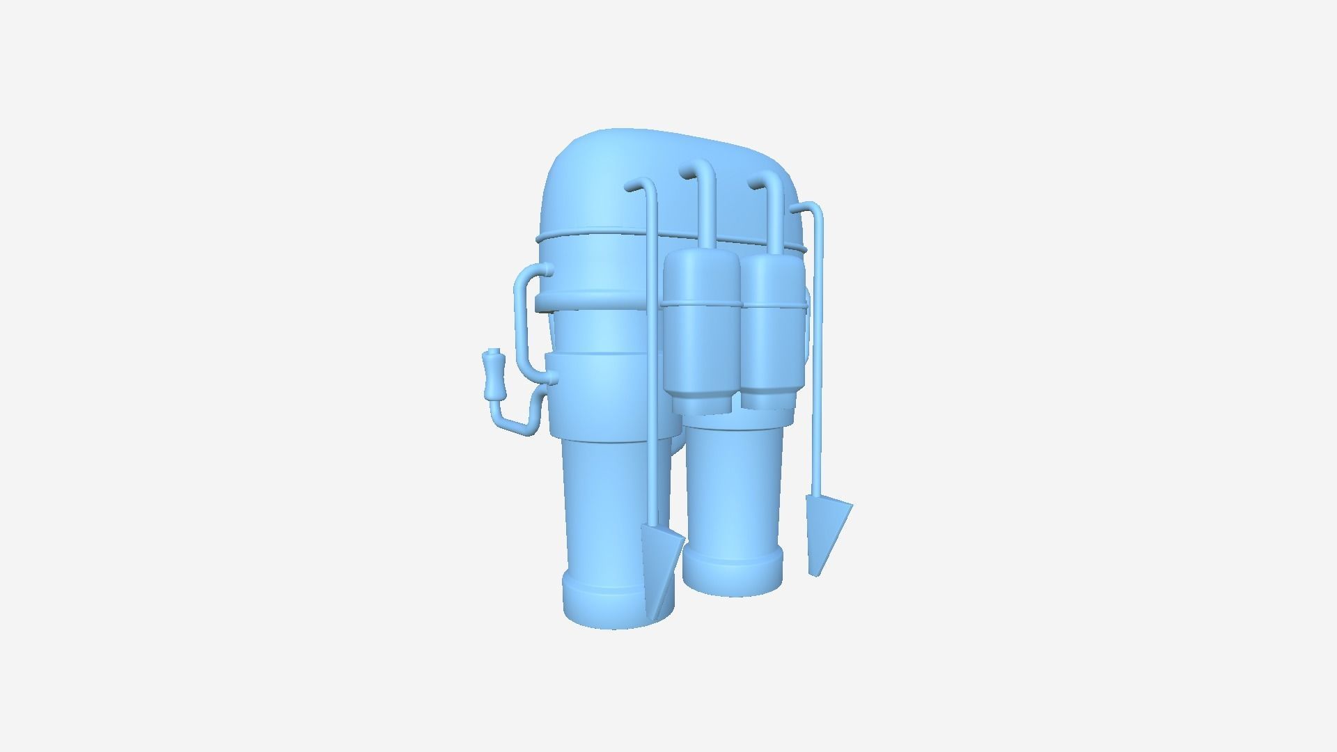 10 Jetpacks C Collection - SciFi Character Design _14