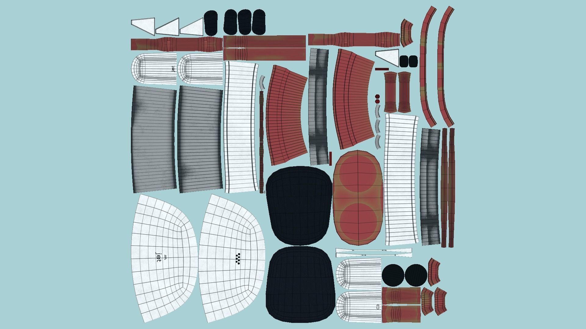 10 Jetpacks C Collection - SciFi Character Design _77