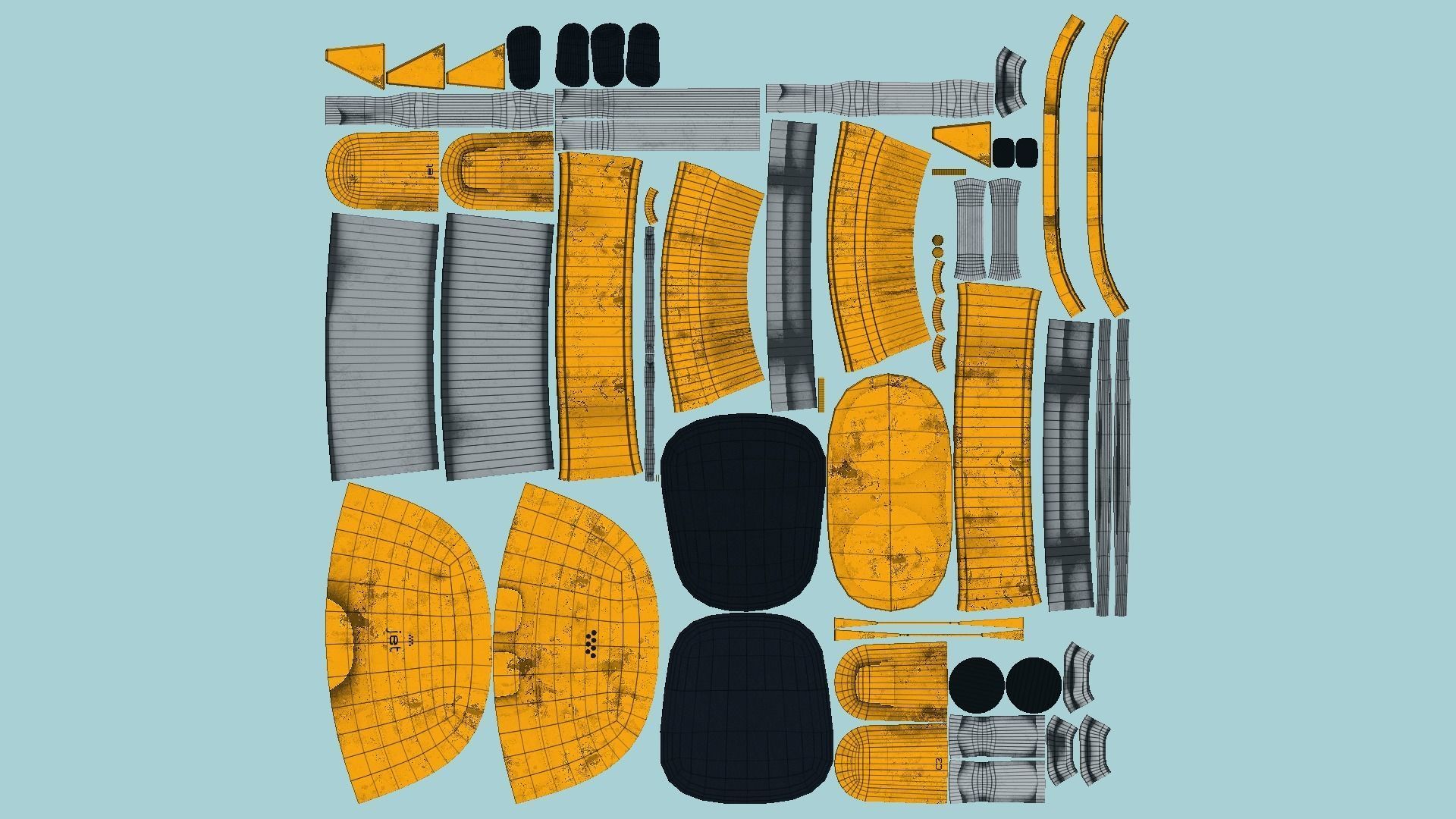 10 Jetpacks C Collection - SciFi Character Design _69