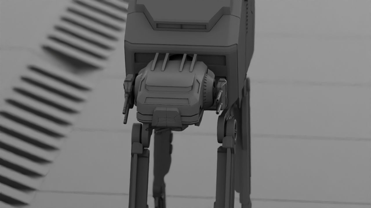 ATA Walker rigged -  animated 3D model_15