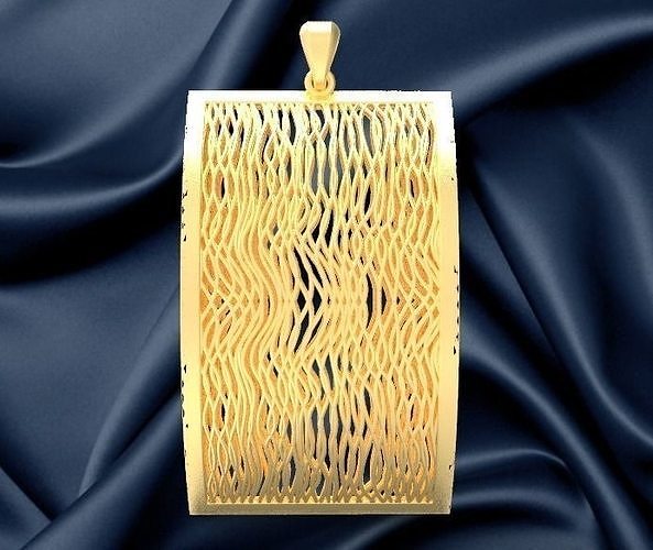 fiber pendant 3D print model