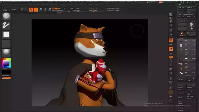 foxxx 3D model