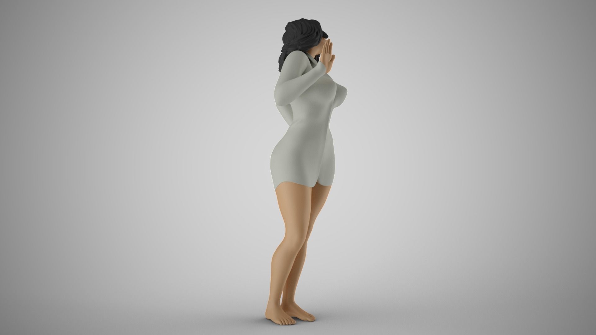 Woman Date Night Game 3D print model_6