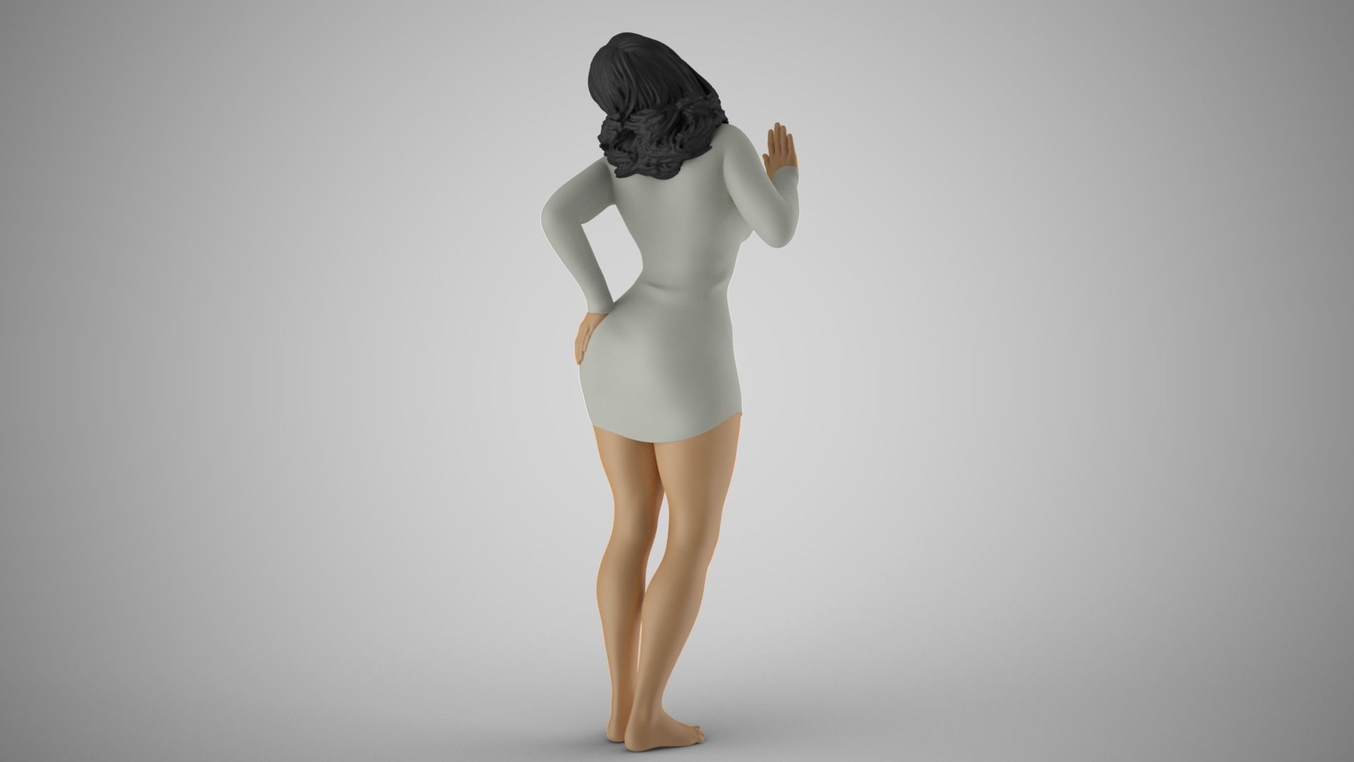 Woman Date Night Game 3D print model_8