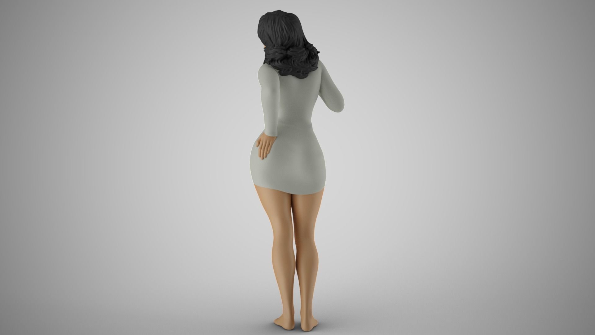 Woman Date Night Game 3D print model_9
