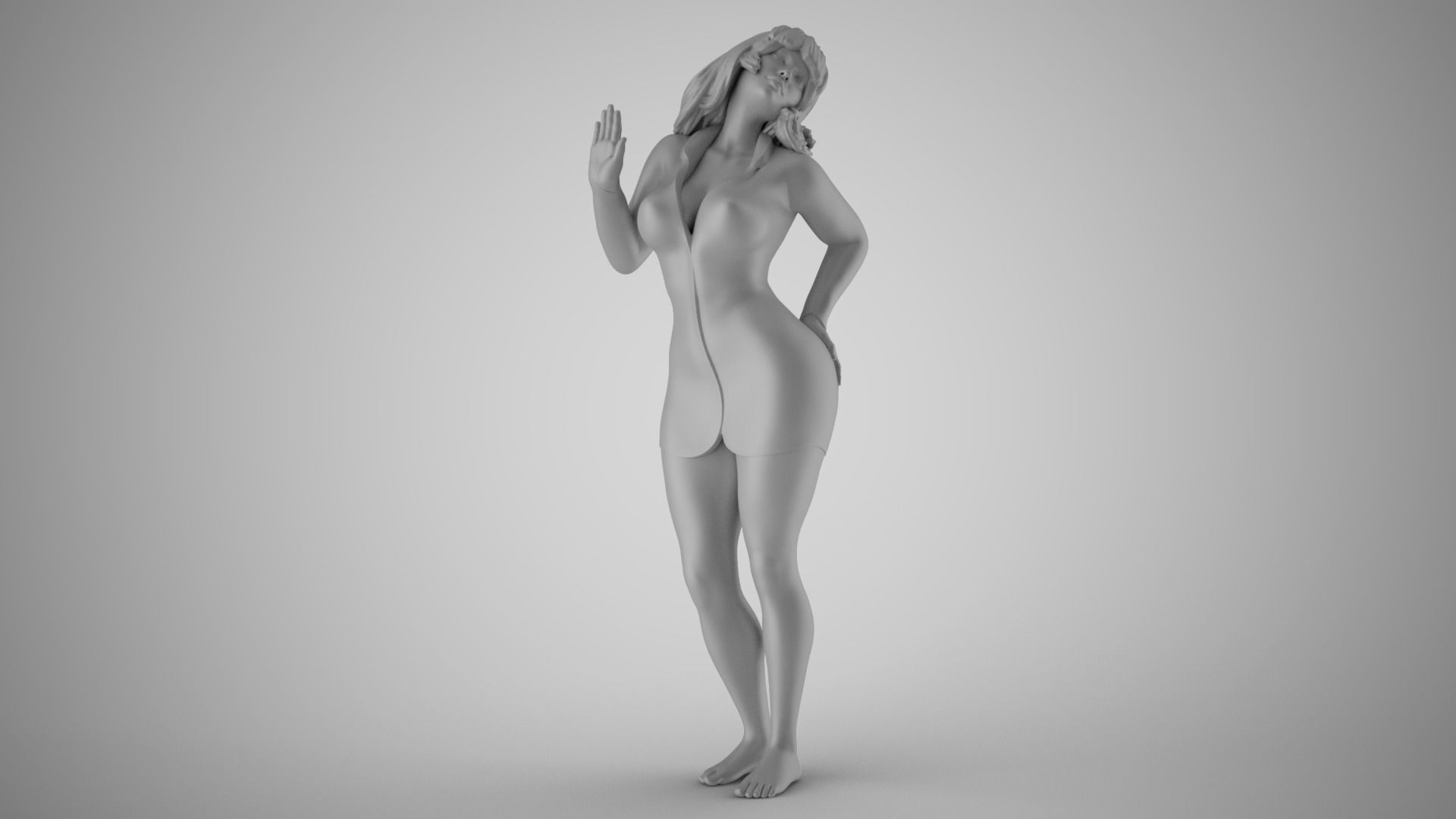 Woman Date Night Game 3D print model_3