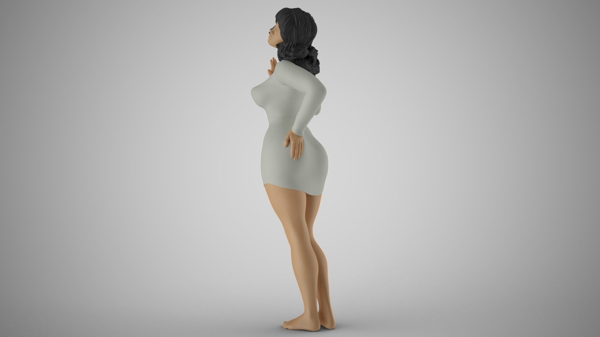 Woman Date Night Game 3D print model_10
