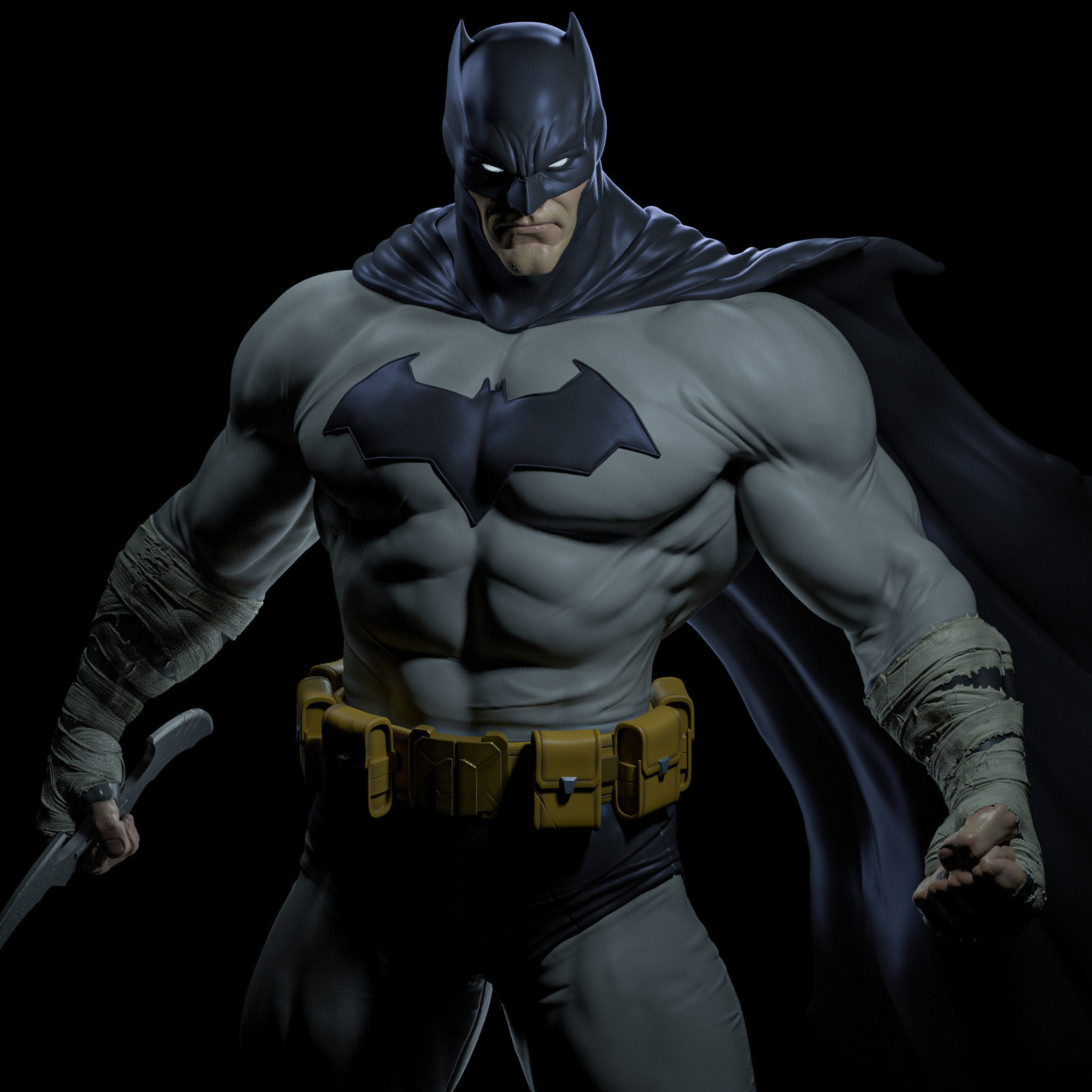 Batman  3D print modelREADY 3D print model 3D print model_2