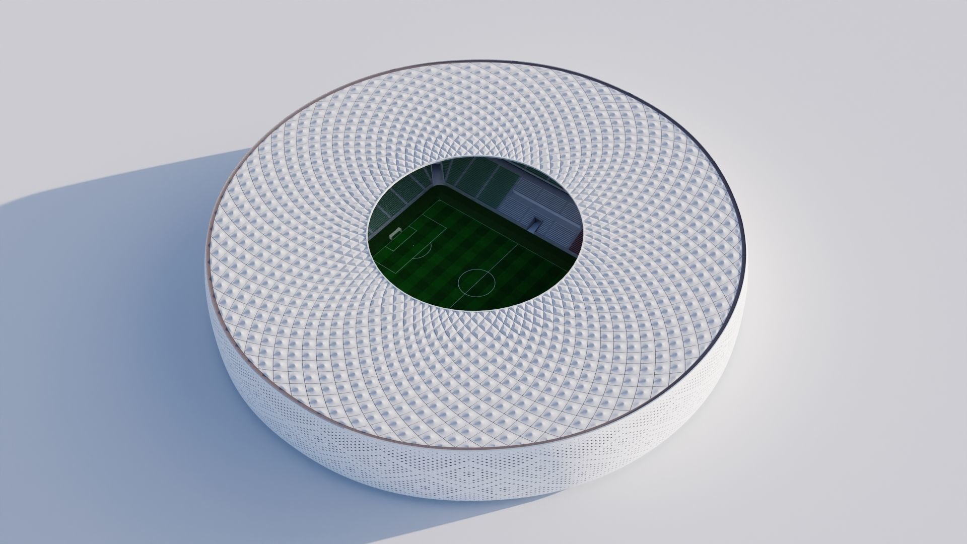 Al Thumama Stadium  fifa world cup 2022 qatar 3D model_16