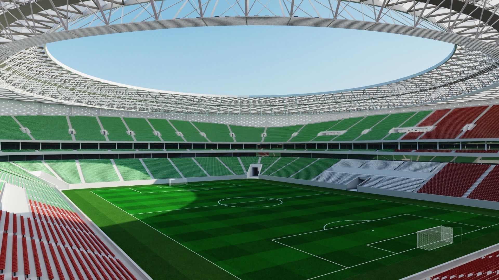 Al Thumama Stadium  fifa world cup 2022 qatar 3D model_6