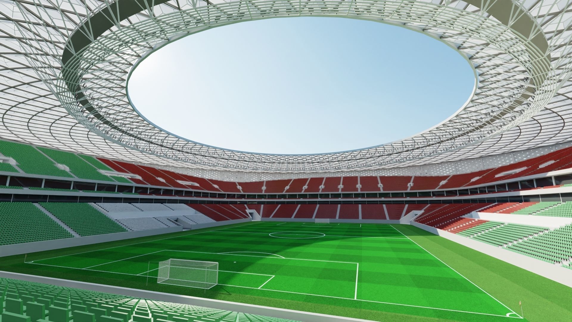 Al Thumama Stadium  fifa world cup 2022 qatar 3D model_1