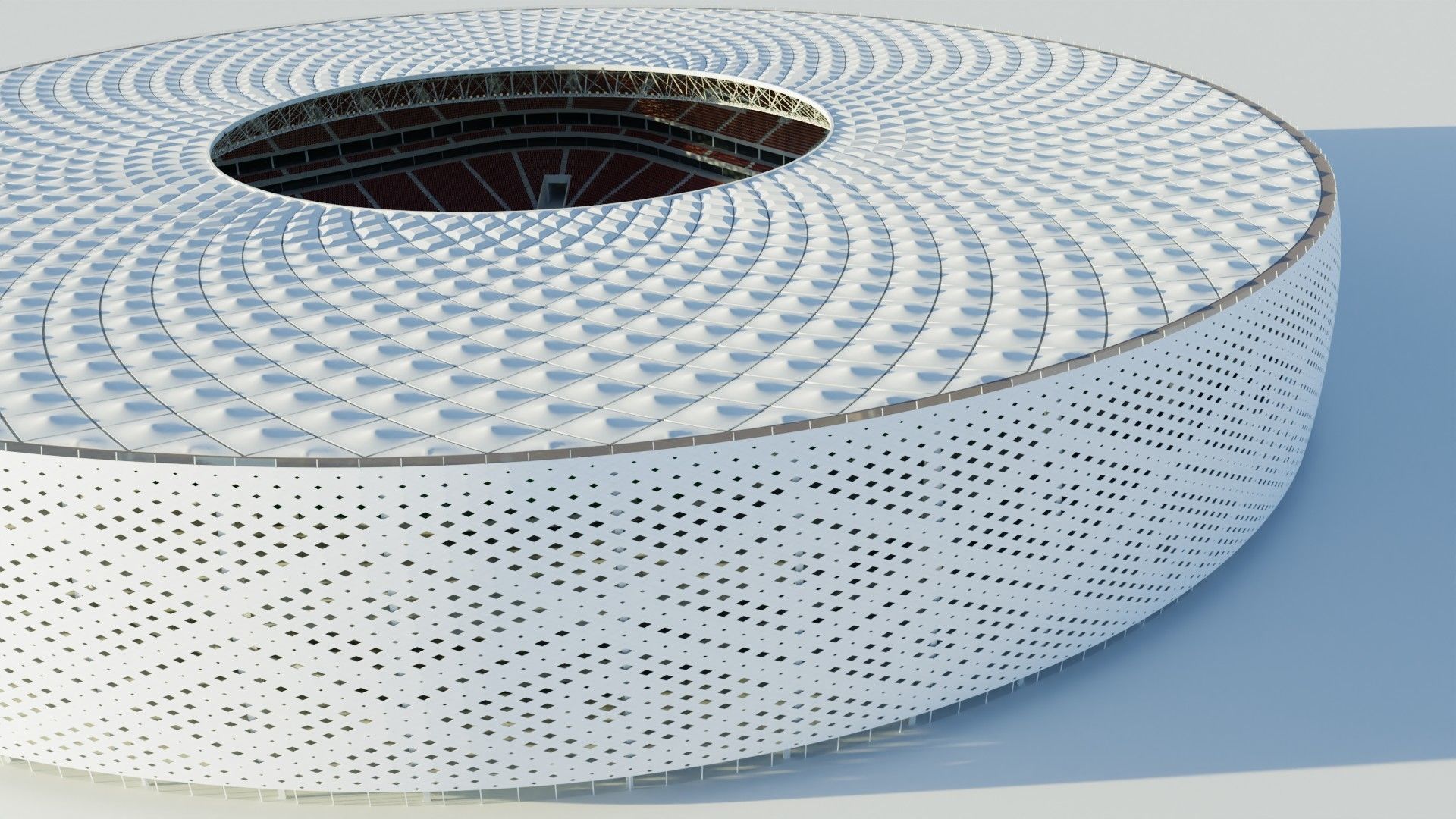 Al Thumama Stadium  fifa world cup 2022 qatar 3D model_10