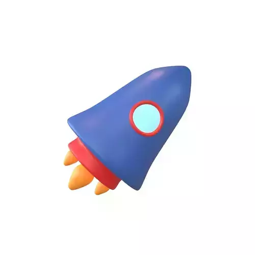 Rocket Icon v2 004